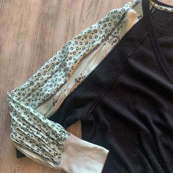 Free People Auxton Thermal Top - Brand New - Picture 5 of 7